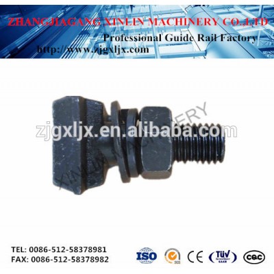 black guide clip for elevator and lift parts
